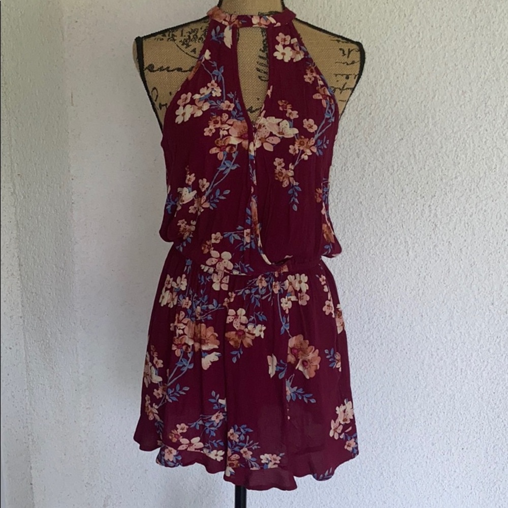 American Eagle Outfitters floral romper